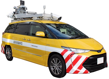 Mobil mapping system vehicle