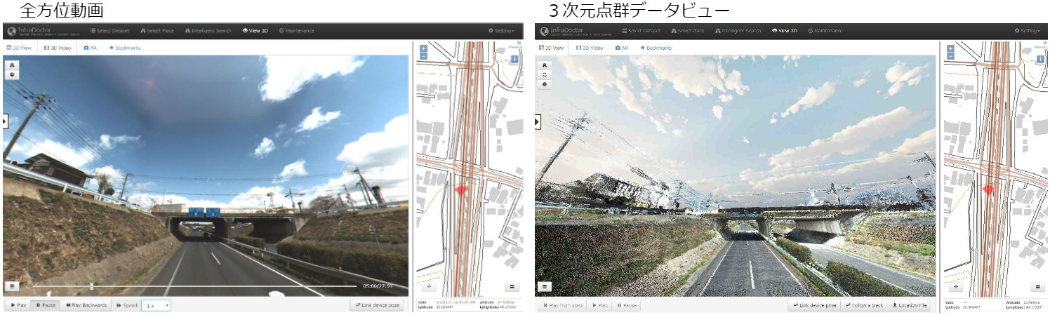 点群で現場確認